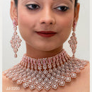 Jain Jewellers American Diamond Jewellery Necklace Set