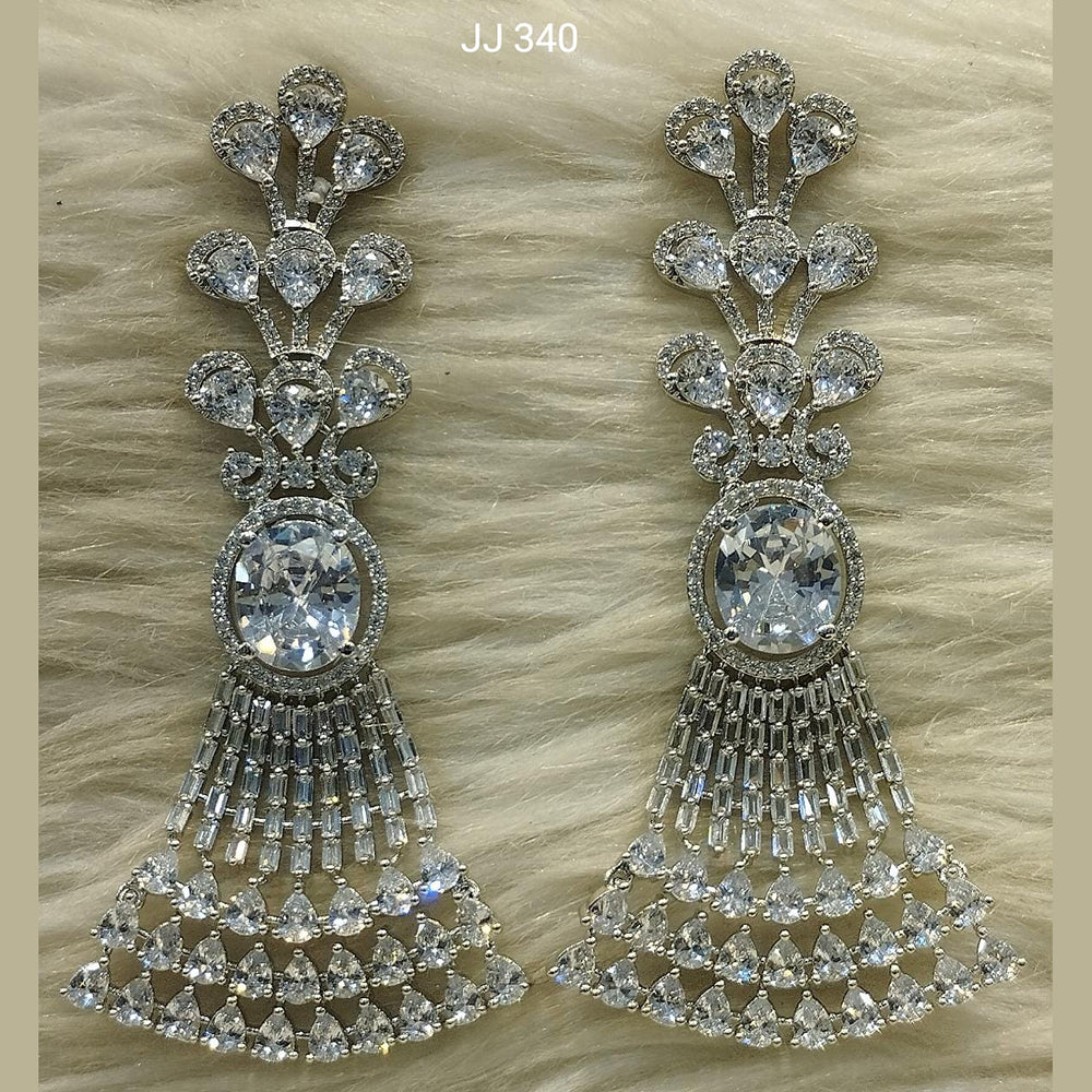 Jain Jewellers Ad Stone Dangler Earrings