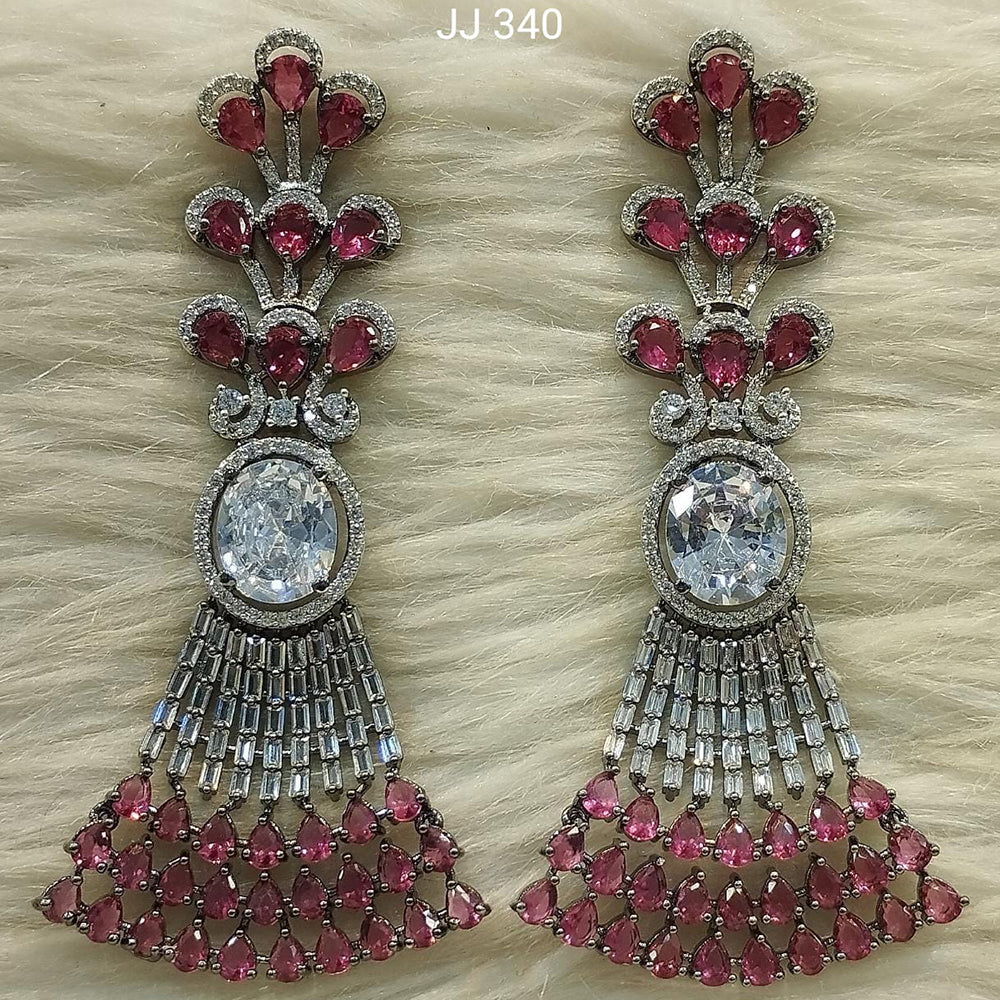 Jain Jewellers Ad Stone Dangler Earrings
