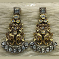 Jain Jewellers AD Stone Dangler Earrings