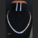 Jain Jewellers American Diamond Jewellery Necklace Set