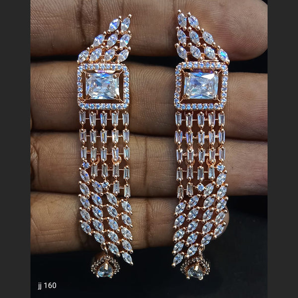 Jain Jewellers Ad Stone Dangler Earrings