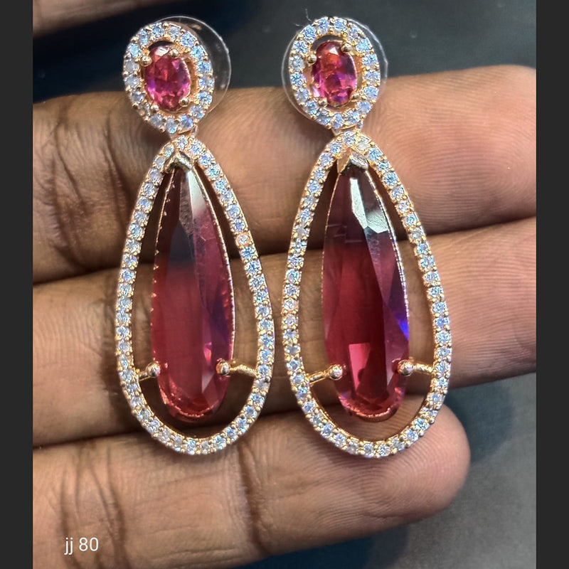 Jain Jewellers Ad Stone Dangler Earrings