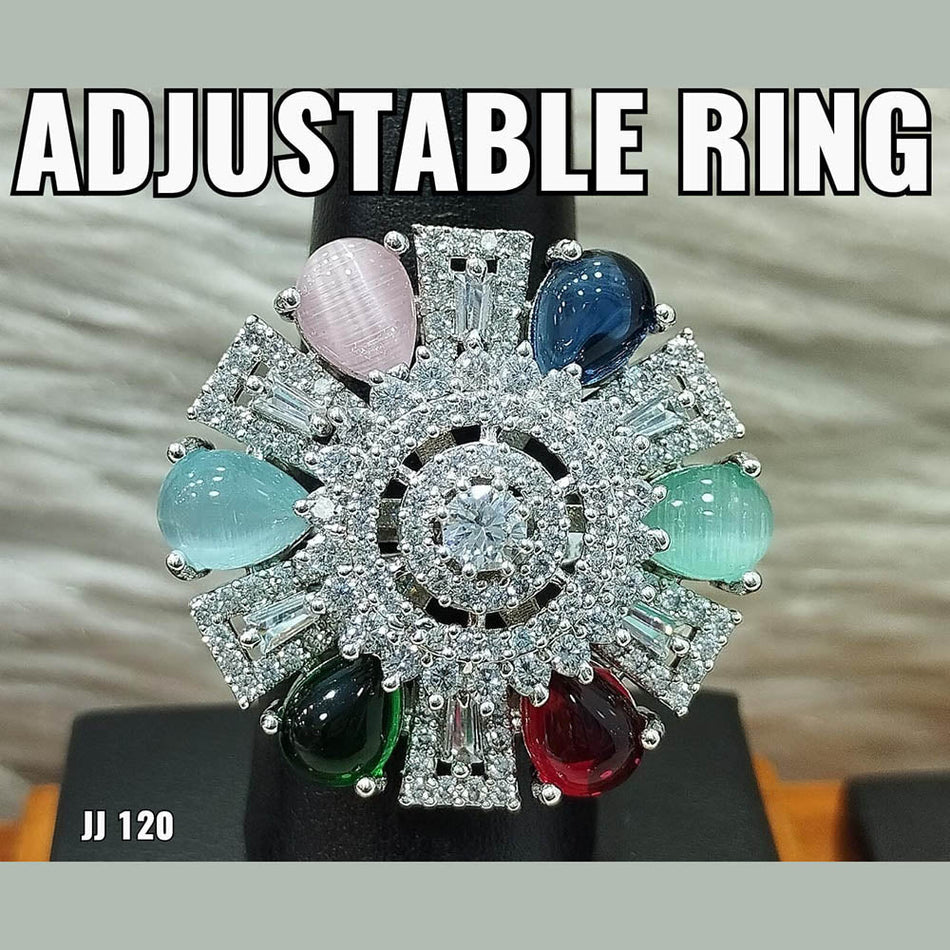 Ad Stone Adjustable Ring - 11062122 – JewelEMarket