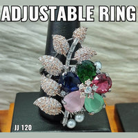 Ad Stone Adjustable Ring - 11062124