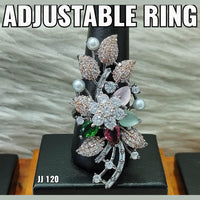 Ad Stone Adjustable Ring - 11062127