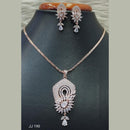Jain Jewellers Ad Stone Pendant Set - 11062155
