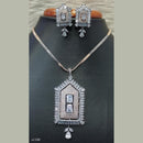 Jain Jewellers Ad Stone Pendant Set - 11062159