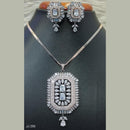 Jain Jewellers Ad Stone Pendant Set - 11062161