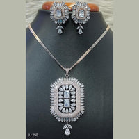 Jain Jewellers Ad Stone Pendant Set - 11062161