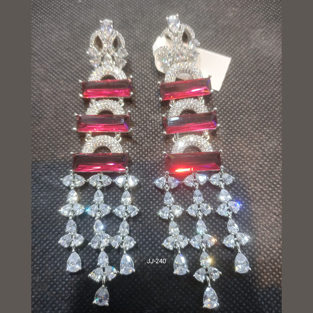 Jain Jewellers Ad Stone Dangler Earrings - 11062208