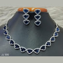Jain Jewellers American Diamond Necklace Set