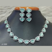 Jain Jewellers American Diamond Necklace Set