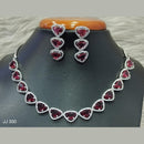 Jain Jewellers American Diamond Necklace Set