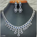 Jain Jewellers American Diamond Necklace Set