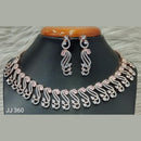 Jain Jewellers American Diamond Necklace Set