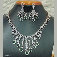 Jain Jewellers American Diamond Necklace Set