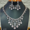 Jain Jewellers American Diamond Necklace Set
