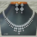 Jain Jewellers American Diamond Necklace Set