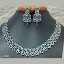 Jain Jewellers American Diamond Necklace Set