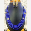 Jain Jewellers Gold Plated American Diamond Necklace Set