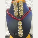Jain Jewellers Gold Plated American Diamond Necklace Set