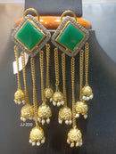 Jain Jewellers Ad Stone Dangler Earrings - 11062264