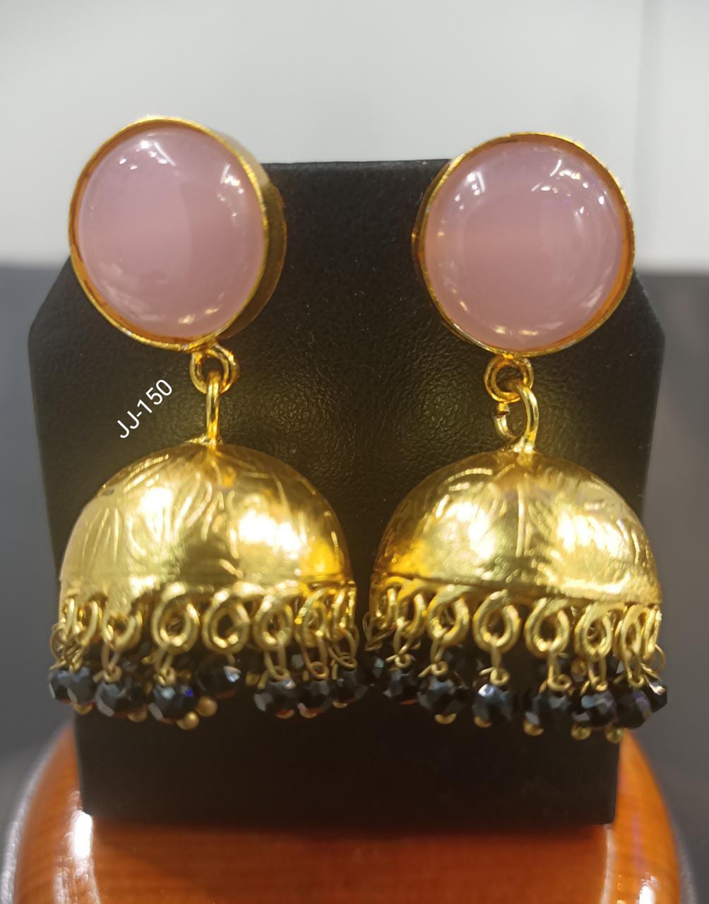 Jain Jewellers Crystal Stone Jhumkis Earrings - 11062270