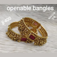 Jain Jewellers Gold Plated Openable Kada - 11062291