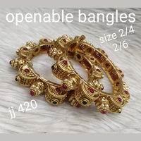 Jain Jewellers Gold Plated Openable Kada - 11062294