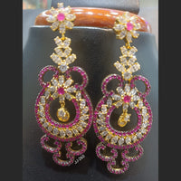 Jain Jewellers Ad Stone Dangler Earrings - 11062355