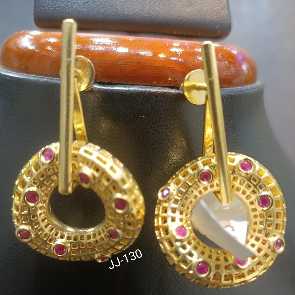 Jain Jewellers Ad Stone Dangler Earrings - 11062361