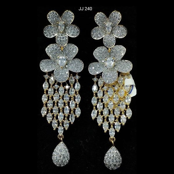 Jain Jewellers Ad Stone Dangler Earrings