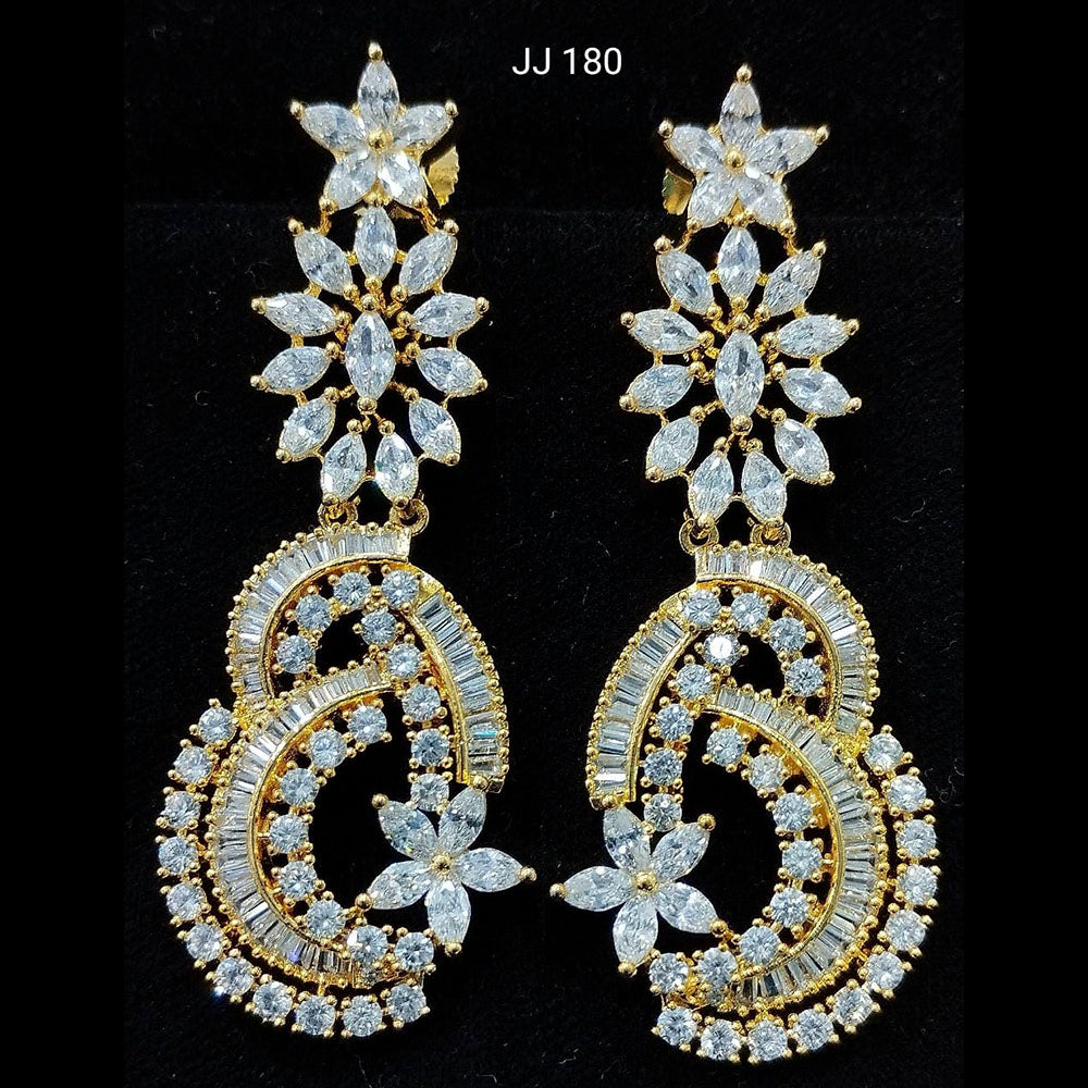 Jain Jewellers Ad Stone Dangler Earrings