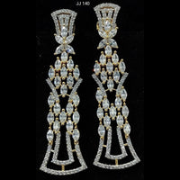 Jain Jewellers Ad Stone Dangler Earrings