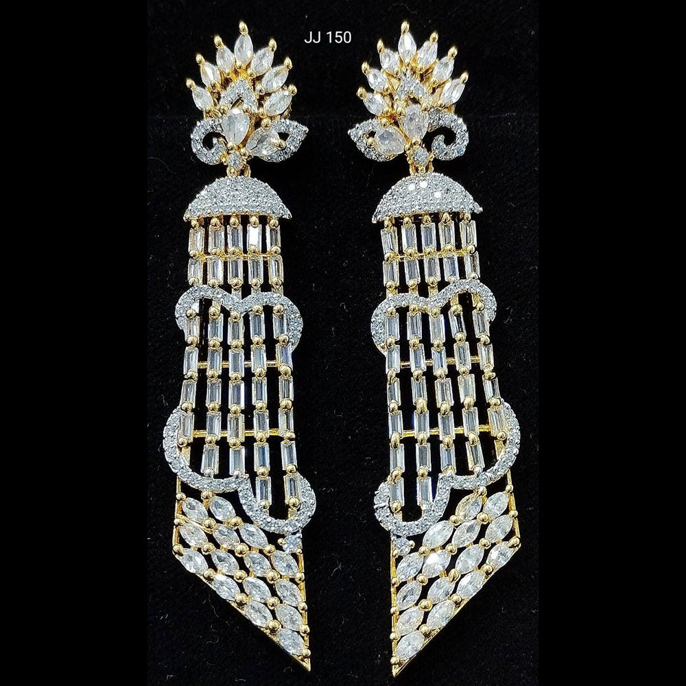 Jain Jewellers Ad Stone Dangler Earrings