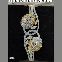 Jain Jewellers Ad Stone Openable Bracelet - 11062412