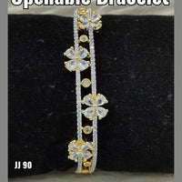 Jain Jewellers Ad Stone Openable Bracelet - 11062414