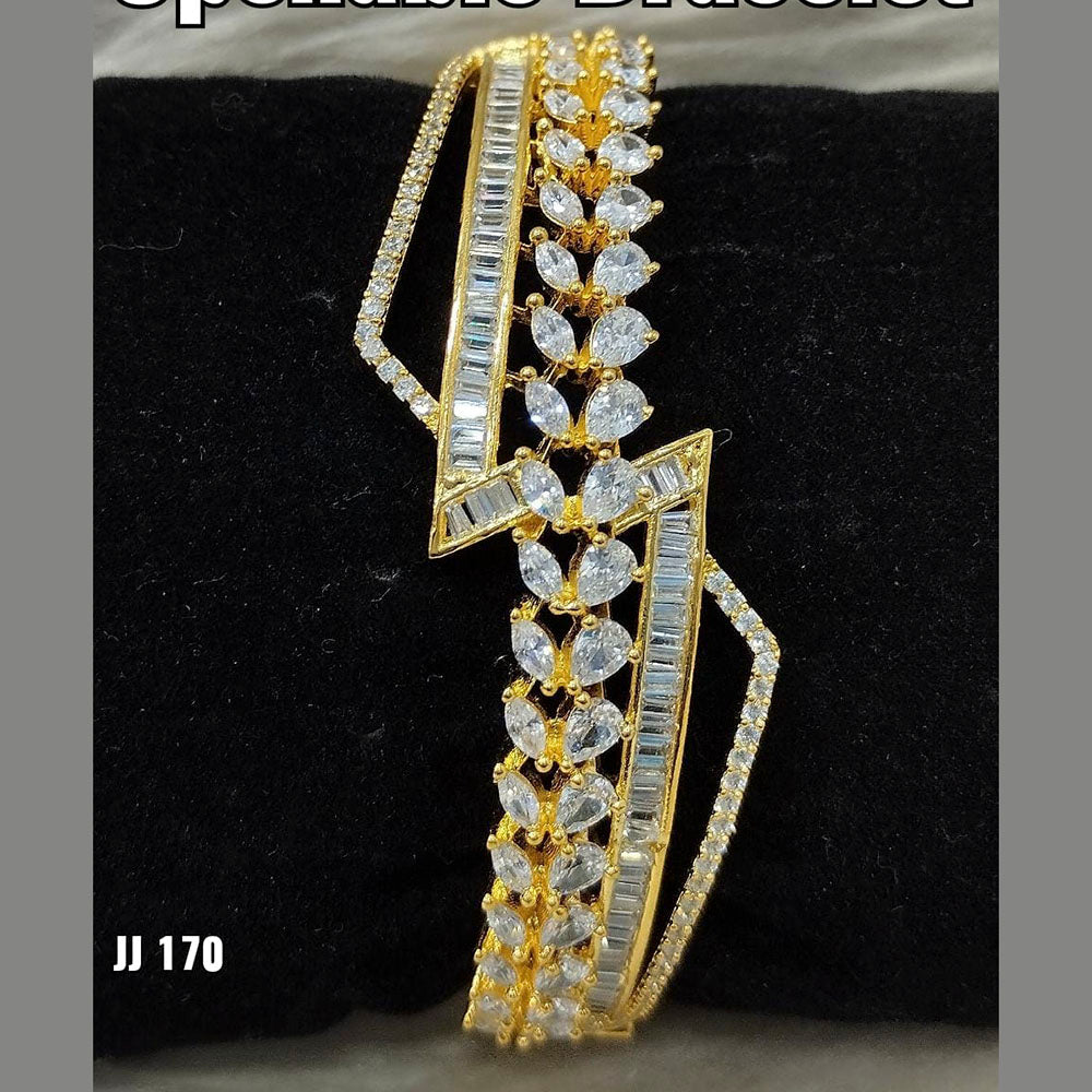 Jain Jewellers Ad Stone Openable Bracelet - 11062425
