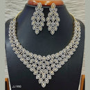 Jain Jewellers American Diamond Necklace Set - 11062517
