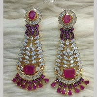 Jain Jewellers Ad Stone Dangler Earrings - 11062576