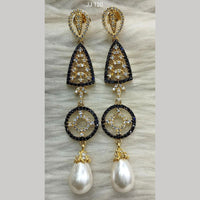 Jain Jewellers Ad Stone Dangler Earrings - 11062581