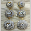 Jain Jewellers Ad Stone Dangler Earrings - 11062583