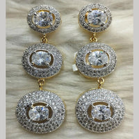 Jain Jewellers Ad Stone Dangler Earrings - 11062583