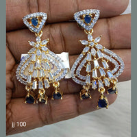 Jain Jewellers Ad Stone Dangler Earrings - 11062613