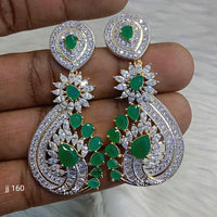 Jain Jewellers Ad Stone Dangler Earrings - 11062616