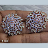 Jain Jewellers Ad Stone Stud Earrings  - 11062657