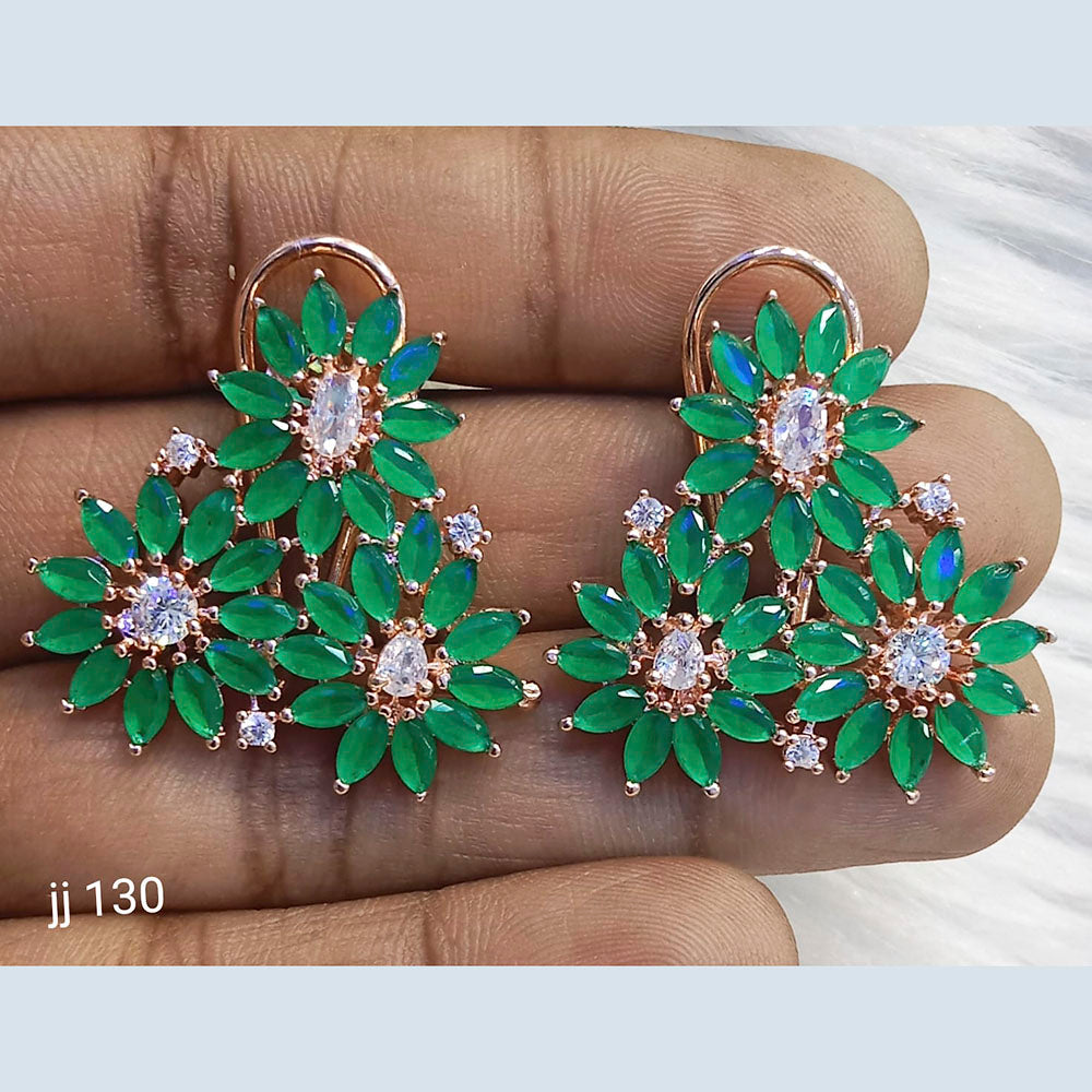 Jain Jewellers Ad Stone Stud Earrings  - 11062662