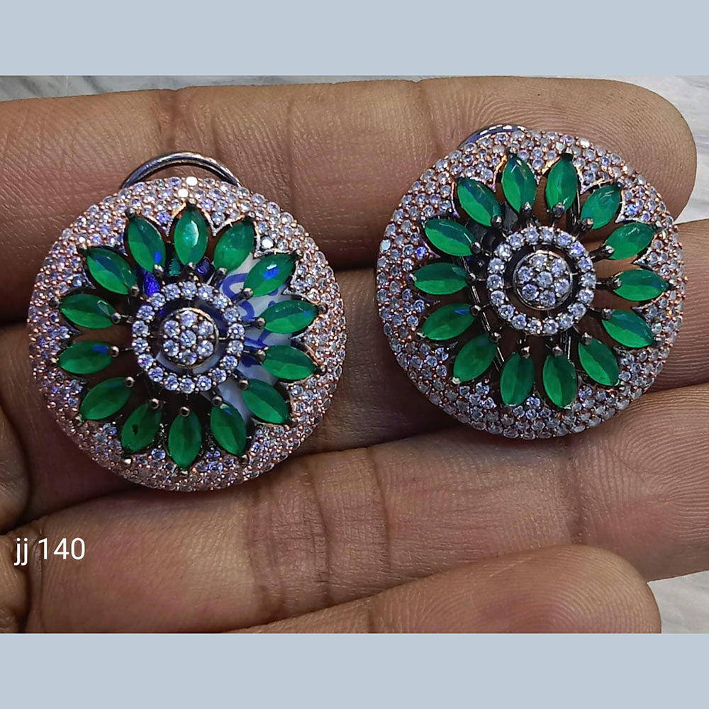 Jain Jewellers Ad Stone Stud Earrings  - 11062666