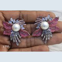 Jain Jewellers Ad Stone Stud Earrings  - 11062675